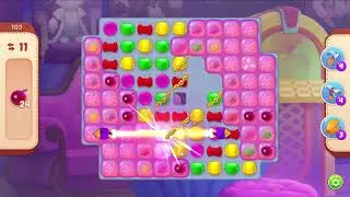 Homescapes 103 Level - 15 moves - NO BooSTERS