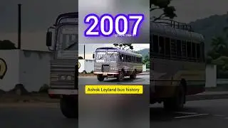 Ashok Leyland Bus Evolution video history 1980&ndash;2026 #shortvideo