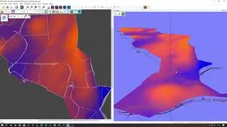 Site3D: 2D to 3D Survey Conversion with Split Level Texts