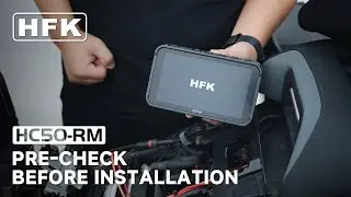 HC50-RM Pre-Installation Check | Power On & Function Test