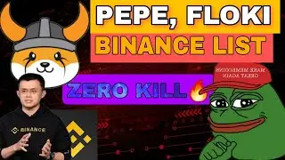 FLOKI INU BINANCE LIST NEWS 🚀PEPE THE FROG BINANCE LIST💥10X SOON🔥#PEPE 💰#FLOKI ❤️CFSN TAMIL