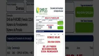 BOLETO PARCELAMENTO MENSAL MEI #boletos #d&iacute;vidas #renegocia&ccedil;&atilde;o #parcelamento #mei #serasa #shorts