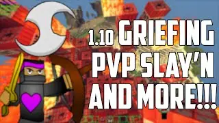 Minecraft - 1.10 Griefing + PvP'n - SkillClient (OptiFine) Minecraft Hacked Client - WiZARD HAX