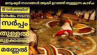 സർപ്പം തുള്ളൽ മുളക്കത്തറ മണ്ണേൽ 2023 | mulakkatharamannel sarppam thullal 2023