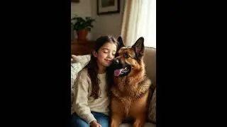 She Asked Her German Shepherd WHY He's Naughty... His Reaction Will MELT Your Heart! 😭❤️