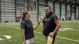 Bryan Bresee on Rookie Experience at 1st NFL Camp | Saints Training Camp 2023