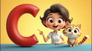 C is for Cat 🐱 | Letter C Phonics Song | Learn ABC for Kids