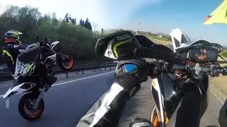 Wheelie Tutorial - Anleitung für Anfänger  // German // KTM SMC R 690 // 2.7k