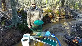 Sample Panning and Prospecting | NC Gold Mine