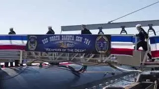 USS North Dakota Commissioned at Naval Submarine Base New London