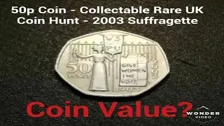 2003 Suffragette 50p Coin VALUE