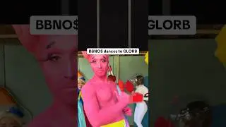 BBNO$ cosplayed as SpongeBob to react to GLORB videos 🤣🔥 #glorb