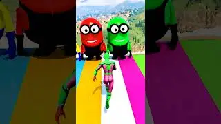GTA 5 Epic Water Ragdolls | Spider-Man Jumps / Fails ep.12373 #shorts