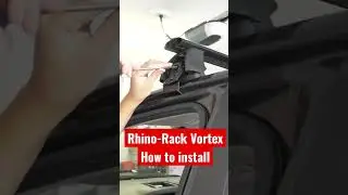 Крепление Rhino Rack Vortex Clamp. Как установить Ford Ranger Build #4x4 #fordranger #howto