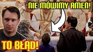 Przyjmuj KOMUNIĘ ŚWIĘTĄ po KATOLICKU! - NIE mówimy AMEN! #mszatrydencka #tradycja