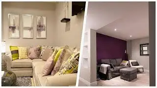 75 Basement With Purple Walls Design Ideas You'll Love ⭐️
