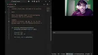 Activity Selection Problem (greedy algorithm)
