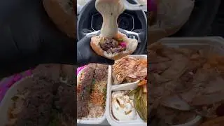 Middle eastern food 🔛🔝 🌯 #mukbang #asmr #food