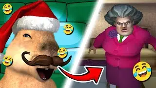 PROFA DE MATE *S-A SUPARAT PE MINE* - Scary Teacher 3D ROMANIA