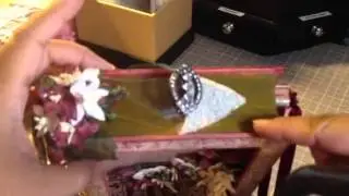 VR for Amadoreros' 1300 Subbie Challenge/Giveaway - Altered Book Box by Marilyn G