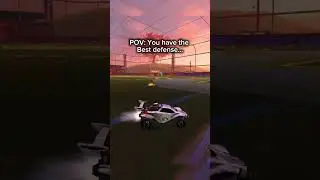 The art of defense&hellip; #rocketleague