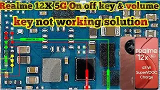 Realme 12X 5G On Off & Volume key not working problem solution| #thesoilboy| #realme12x5g  