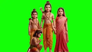 Green SCREEN  hindu god background copyright free  video