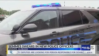 Semmes Police Department to swear in first officers