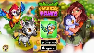 Paradise Paws: Merge Animals Gameplay Walkthrough - (Android/iOS)