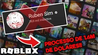Roblox PROCESSOU Um Youtuber Em 1.6 Milh&otilde;es de Dolares!!