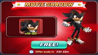 Sonic Forces Speed Battle - Movie Shadow Free Cards Event (android, ios) Gameplay 3D