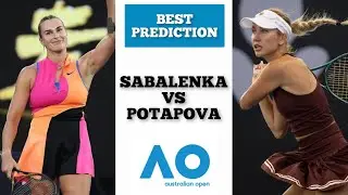 Aryna Sabalenka vs Anastasia Potapova | Australian Open 2026 | Tennis Prediction