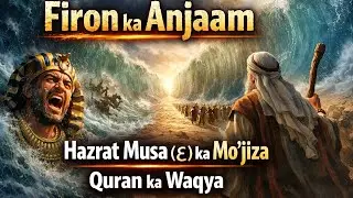 Firon ka Anjaam | Hazrat Musa (ع) ka Mo&lsquo;jiza | Quran ka Waqya