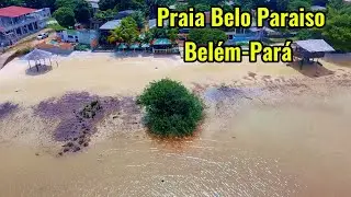Красивый райский пляж в Белен-Пара #cop30 #amazon #djineo #drone #belem