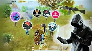 HACKER VS TACAZ PANDA LEVINHO RUPPO SEVOU DWOZ  KILLED BY PRO HACKER PUBG MOBILE