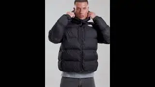 THE NORTH FACE Kanaga Padded Winter Jacket Hooded Men Shiny Black | JD Sports