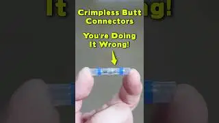 Crimpless Butt Connectors - There's A Better Way!