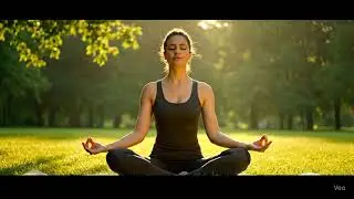 AI-Generated Video | Morning Yoga in Nature 🌿🤖