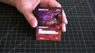 MTG FOIL ALTERED ART UTVARA HELLKITE ♕ SPELLSCOOP.COM ♕