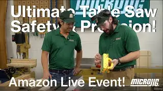Ultimate Table Saw Safety & Precision: GRR-RIPPER System + BladeClean Demo! (AMAZON LIVE 06/14/25)