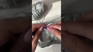 Knitting sounds only 🎧🔉🧶 #asmr #asmrsounds #knittingshorts