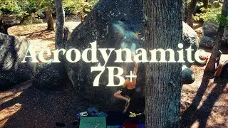 L'Aérodynamite 7B+ Bas Cuvier Fontainebleau