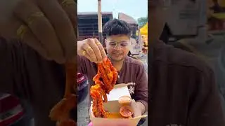 Eating biggest size octopus in Malaysia 🤯🥵#kandalovers #eatingchallenge