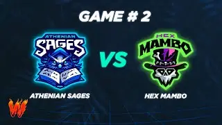 SMITE SUMMER MASTERS 2023 MAMBO VS SAGES GAME 2 - Warchi - Analizando Competitivo