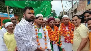 हरदोई बिलग्राम नगर में रिवायती अंदाज में निकाला गया जुलूसे मोहम्मदी 2025