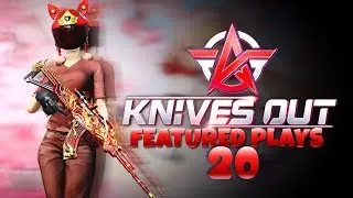 KNIVES OUT | Playing new 5v5 mode team fight, featured plays Part20! 1/2