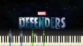 The Defenders - Main Theme - Piano (Synthesia)