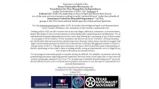 Joint Statement on MTG call for 