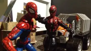 Spiderman vs Superior Spiderman Stop Motion