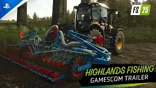 Farming Simulator 25 - Highlands Fishing Trailer | PS5 Games